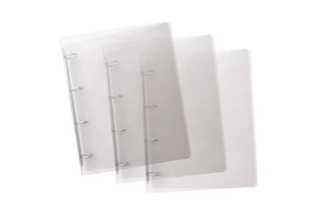 Immagine di Raccoglitore Lumina - 4 anelli tondi 30 mm - 22 x 30 cm - PP - trasparente - Favorit