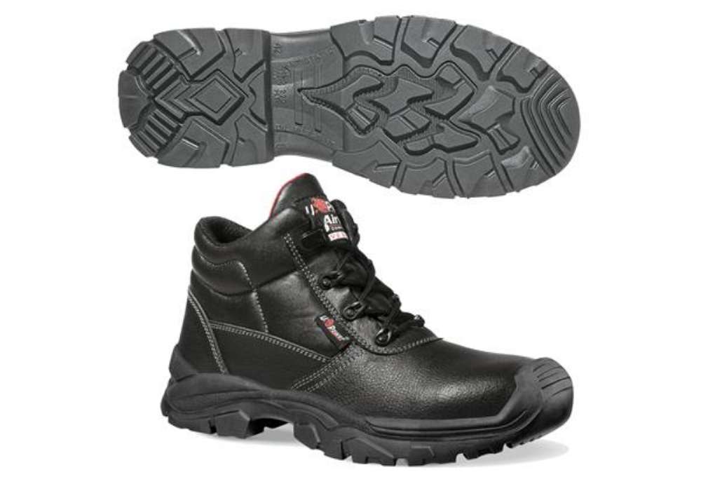Immagine di Calzatura di sicurezza Texas UK S3 SRC Rock&roll - pelle grana mina idrorepellente - numero 38 - ner