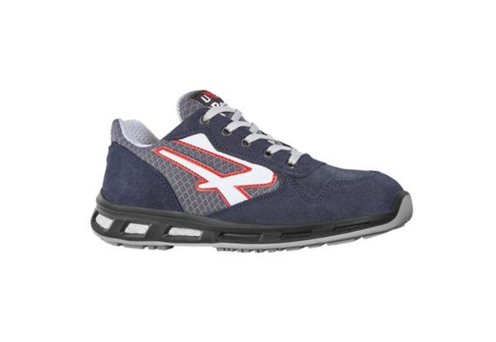 Immagine di Calzatura di sicurezza Active S1P SRC Red Lion - pelle scamosciata morbida - numero 41 - blu - U-Pow