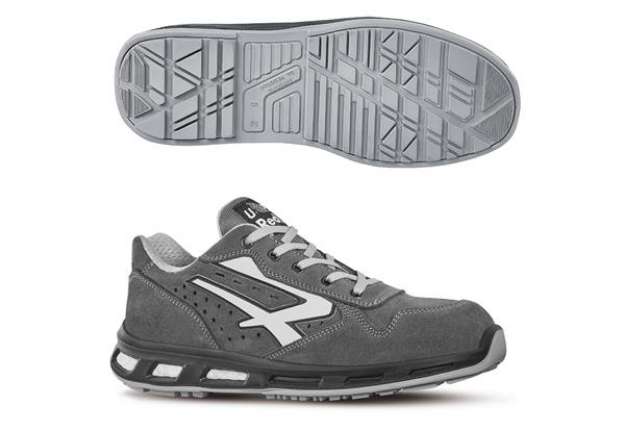 Immagine di Calzatura di sicurezza Going S1P - numero 43 - pelle scamosciata - grigio - U-Power