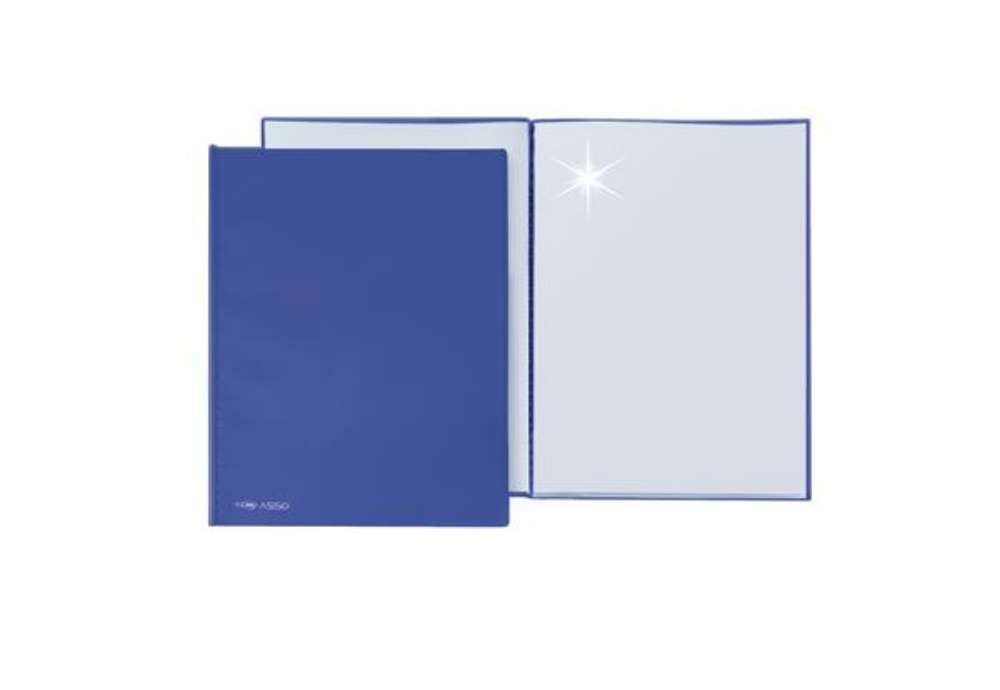 Immagine di Portalistini Asso - 22x30cm - 50 buste - blu - Sei Rota