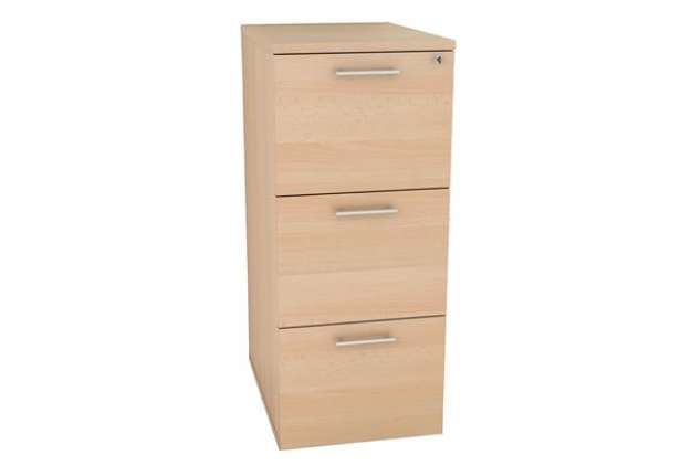 Immagine di Classificatore - 3 cassetti - 49 x 55 x 107,2 cm - faggio