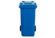 Immagine di Bidone carrellato - 48x55x93 cm - 120 L - blu - Mobil Plastic