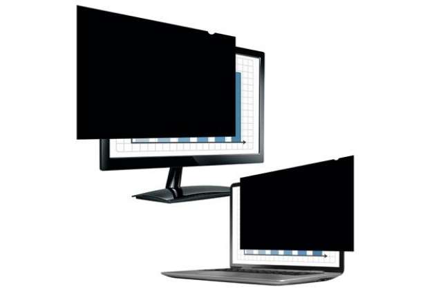 Immagine di Filtro privacy PrivaScreen per monitor - widescreen 27"/68,58 cm - formato 16:9 - Fellowes