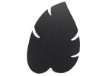 Immagine di Lavagna Silhouette da parete - 43,8 x 29,6 cm - forma foglia - nero - Securit