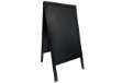 Immagine di Lavagna a cavalletto - 54,5 x 85 x 44 cm - nero - Securit