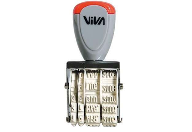 Immagine di Timbro datario 291 - impronta 4 mm - Viva