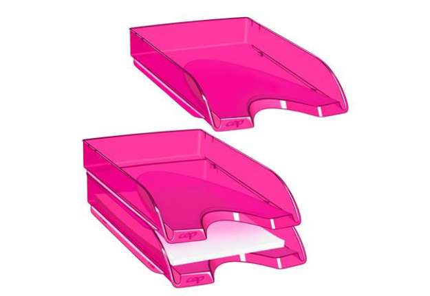 Immagine di Vaschetta portacorrispondenza 200+H - 34,8 x 25,7 x 6,6 cm - indian pink - Cep