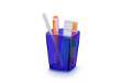 Immagine di Bicchiere portapenne 530H - 7,4x7,4x9,5 cm - electric blue - Cep