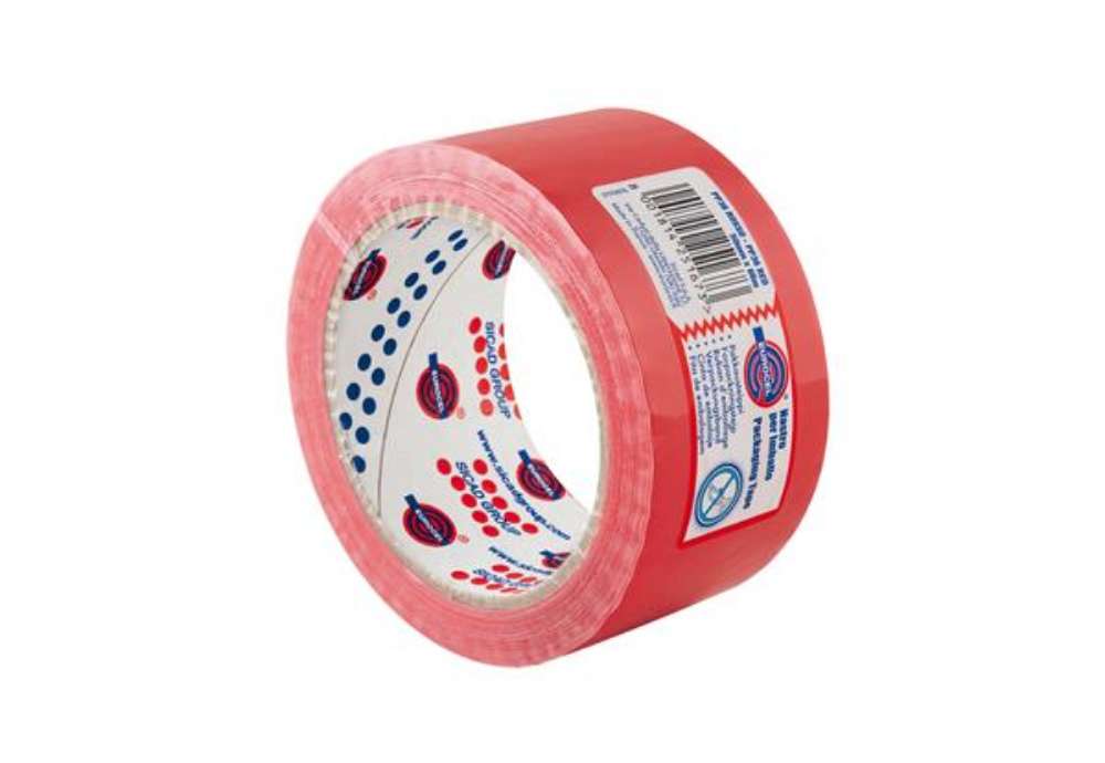 Immagine di Nastro adesivo PP36NN - 5 cm - rosso - Eurocel