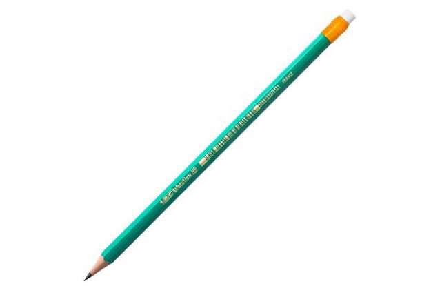 Immagine di Matite ECOsolutions Evolution Graphite - 655 HB - con gommino - Bic - scatola da 12 pezzi