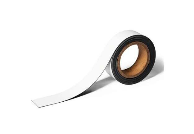 Immagine di Nastro magnetico 1709 - scrivibile - 4 cm x 5 m - bianco - Durable