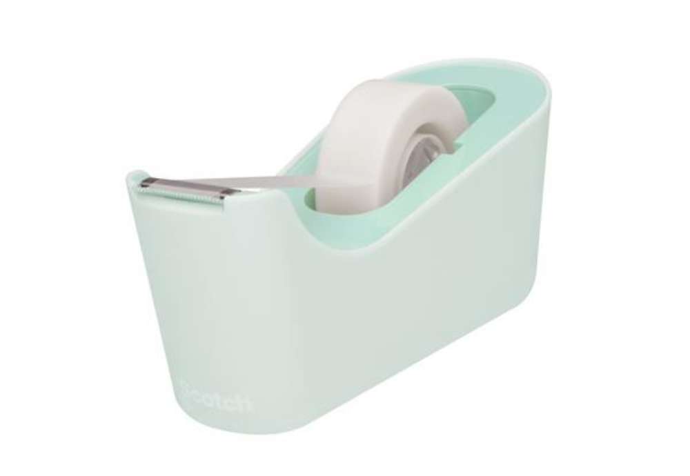 Immagine di Dispenser da tavolo Magic C 18 - per nastri 33 m - 1 rotolo magic incuso - menta - Scotch