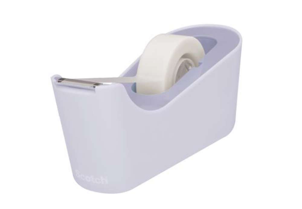 Immagine di Dispenser da tavolo Magic C 18 - per nastri 33 m - 1 rotolo magic incuso - lavanda - Scotch
