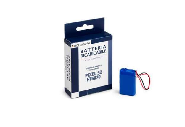 Immagine di Batteria ricaricabile per conta/verifica/banconote Pixel S2 - Iternet