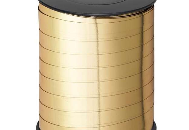 Immagine di Rocca di nastro 6870 - metal - 10mmx250mt - oro 03 - Brizzolari