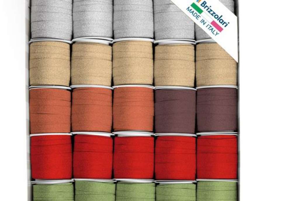 Immagine di Rocche Glitty 68245 - 10 mm x 5 mt - colori assortiti - Brizzolari - conf. 25 pezzi