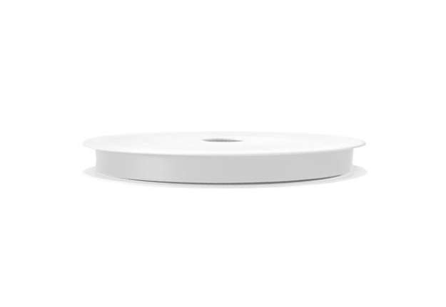 Immagine di Nastro doppio raso - 10mmx25mt - bianco 01 - Brizzolari