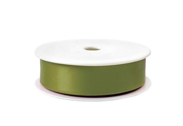 Immagine di Nastro doppio raso - 25mmx25mt - verde salvia 64 - Brizzolari