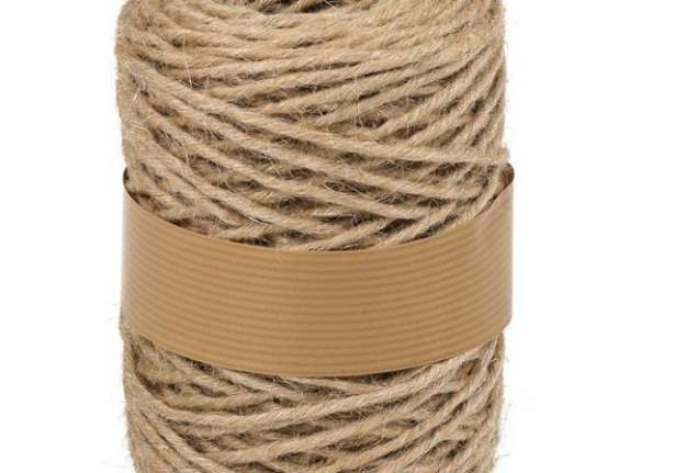 Immagine di Cordone di canapa - 3mmx50mt - colore naturale 32 - Brizzolari