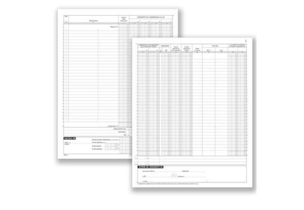 Immagine di Registro Corrispettivi - 16 pagine numerate - 31 x 24,5 cm - DU1386N0000 - Data Ufficio
