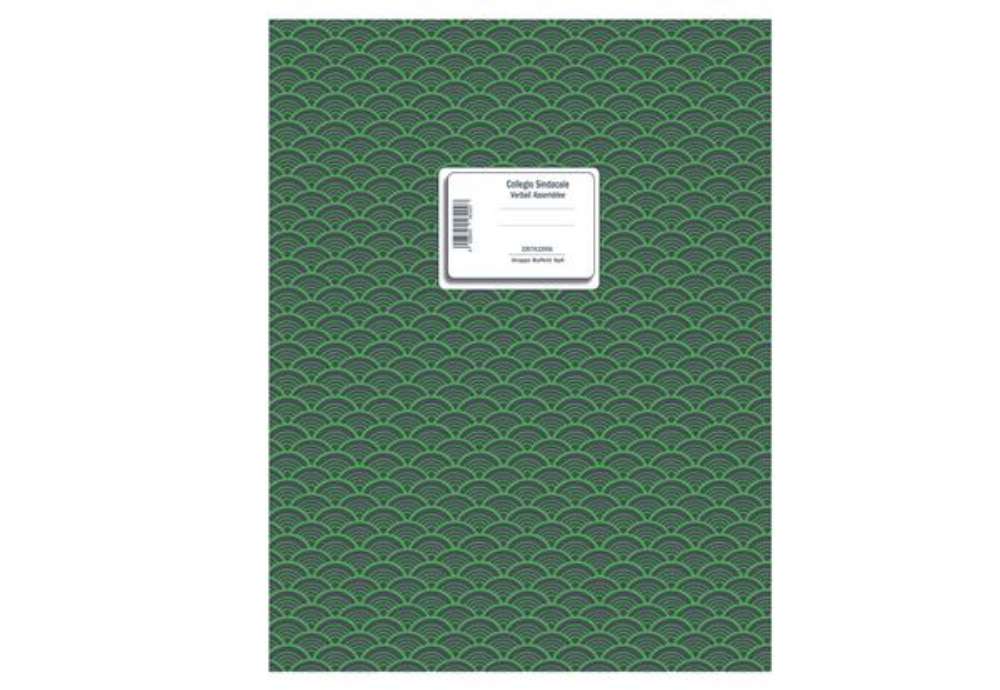 Immagine di Registro verbali collegio sindacale - 96 pagine - 31 x 24,5 cm - 2207A1200G - Data Ufficio