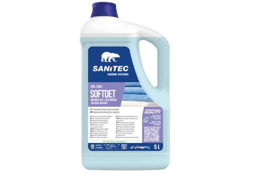 Immagine di Ammorbidente Softdet - 5 L - orchidea blu - Sanitec