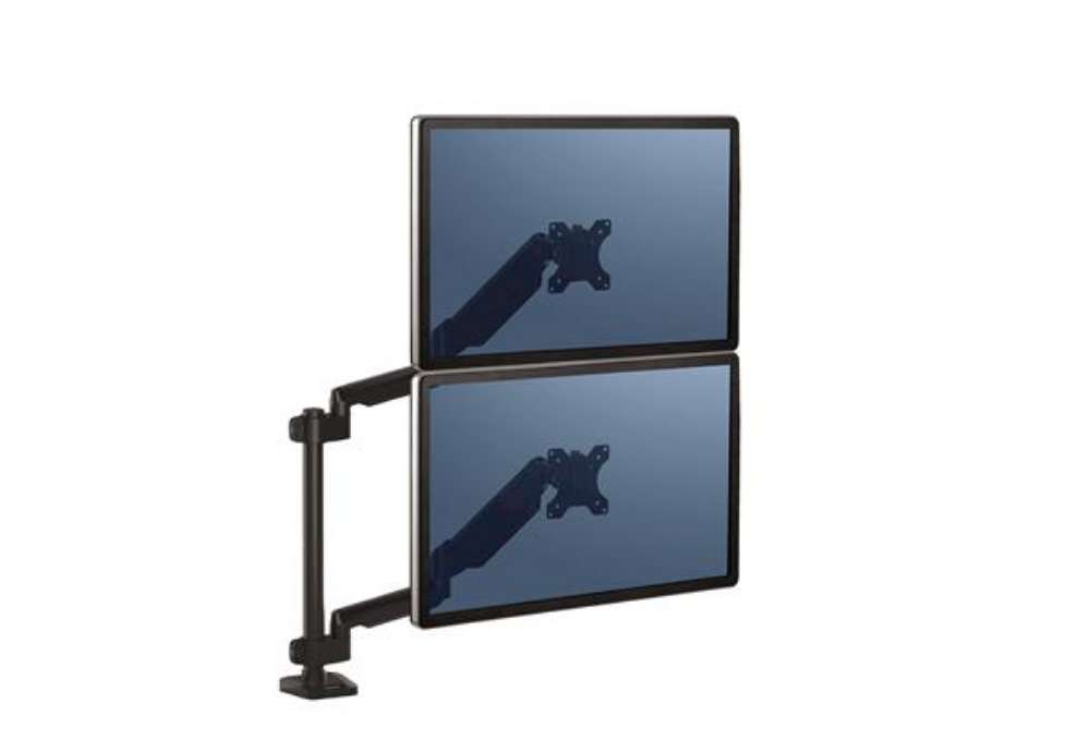 Immagine di Braccio portamonitor doppio verticale Platinum Series - Fellowes