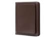 Immagine di Portablocco Office - ecopelle - con zip - 26x34 cm - marrone - InTempo