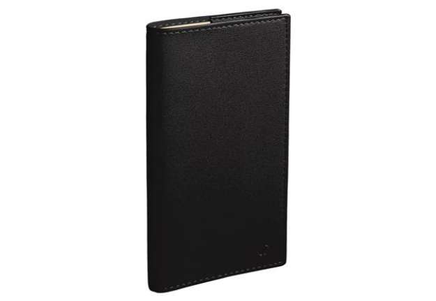 Immagine di Agenda settimanale Planital 2025 - c/spirale - copertina Soho - 8,8 x 17 cm - nero - Quo Vadis