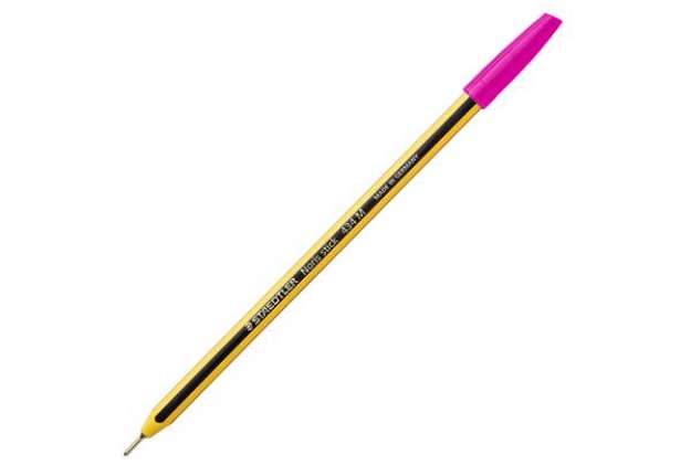 Immagine di Penna a sfera Noris Stick - punta 1,0 mm - magenta - Staedtler - conf. 10 pezzi