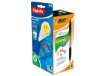 Immagine di Penna a scatto Atlantis Classic Bic nero + correttore Tipp-Ex - promo box 12 + 1 pezzi