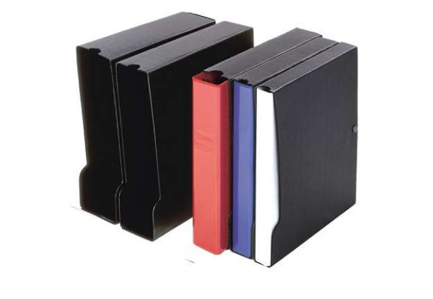 Immagine di Custodia per raccoglitore 100 - 22 x 30 cm - dorso 13,5 cm - A4 - nero - Sei Rota