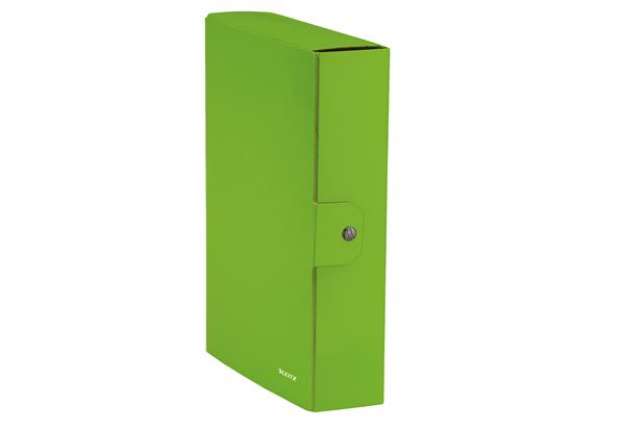 Immagine di Scatola progetto WOW - dorso 8 cm - verde lime - Leitz