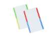 Immagine di Cartellini per cartelle sospese - 140 mm - Bertesi - pack 10 fogli da 34 cartoncini