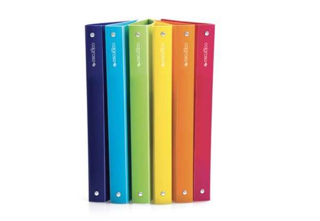 Immagine di Raccoglitore 4R - 245x307 mm - diametro 15 mm - colori assortiti - Colorosa