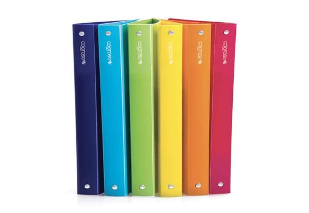 Immagine di Raccoglitore 4R - A4 - diametro 30 mm - colori assortiti - Colorosa