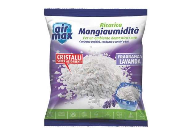 Immagine di Ricarica sali assorbiumidità - lavanda - 1 kg - Air Max