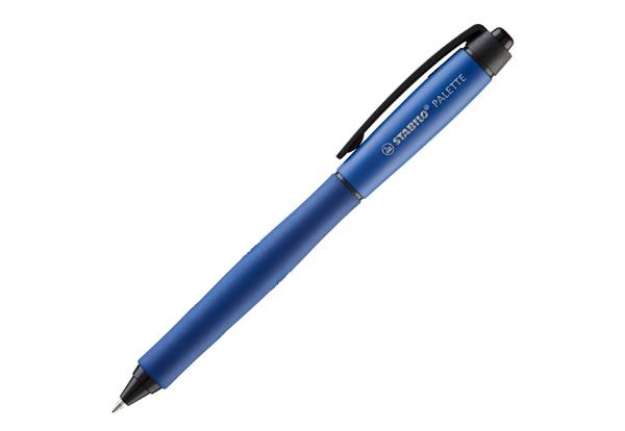 Immagine di Roller gel a sfera a scatto Palette - blu - Stabilo