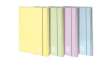 Immagine di Cartella Pastel One Color - con elastico - 3 lembi - 26 x 35 cm - dorso 12 mm - colori assortiti - B