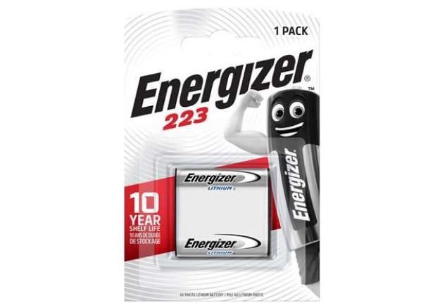 Immagine di Pila 223 Photo Lithium - 3V - Energizer Specialistiche - blister 1 pezzo