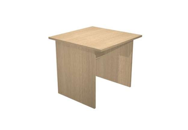 Immagine di Scrivania Easy - lineare - 80 x 80 x 72 cm - rovere