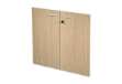 Immagine di Coppia ante Easy - per mobile basso - 80 x 67 cm - spessore 18 mm - melaminico - rovere