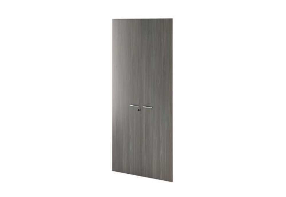 Immagine di Coppia ante Easy - per mobile alto - 80 x 175 cm - spessore 18 mm - melaminico - rovere