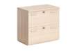Immagine di Classificatore Agorà - 2 cassetti - per cartelle sospese - 80 x 46 x 73 cm - rovere