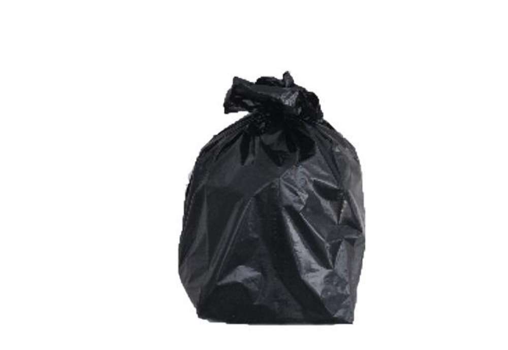 Immagine di Sacchi - 70 x 110 cm - 110 L - 34 micron - MDPE/HDPE - nero - Rolsac - scatola 300 pezzi