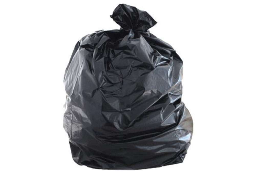 Immagine di Sacchi - 90 x 120 cm - 130 L - 50 micron - MDPE/HDPE - nero - Rolsac - scatola 200 pezzi