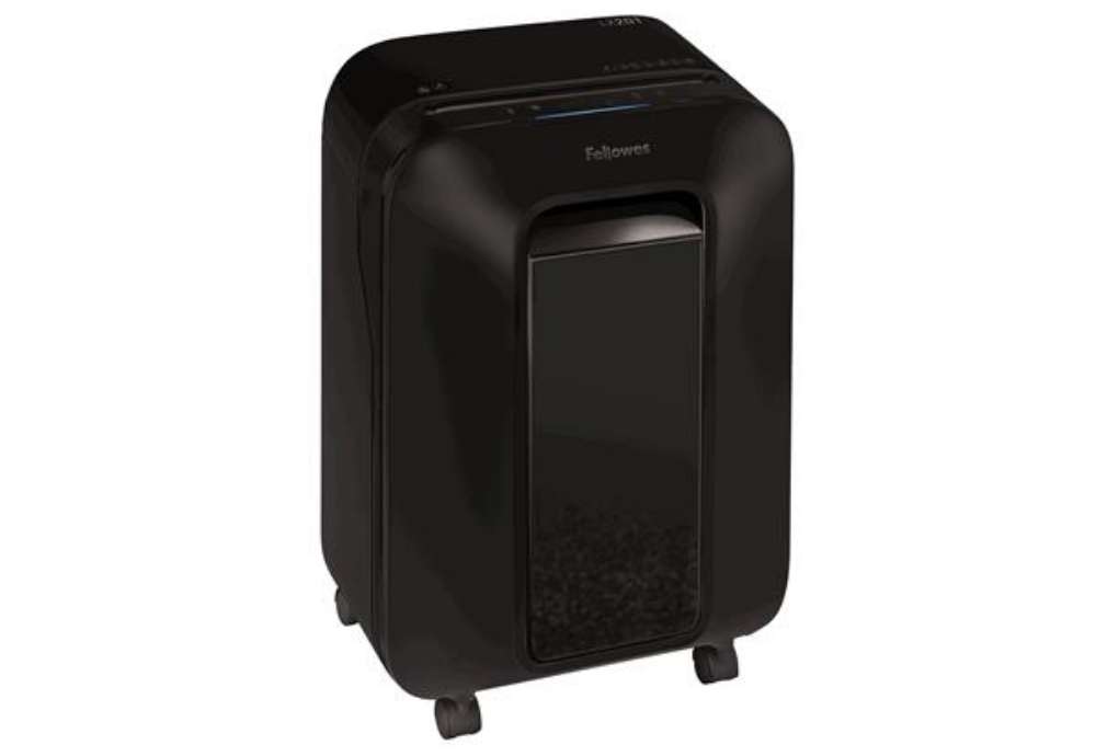 Immagine di Distruggidocumenti LX-201 - a microframmenti - nero - Fellowes