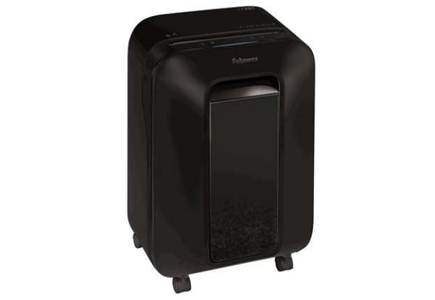 Immagine di Distruggidocumenti LX-201 - a microframmenti - nero - Fellowes
