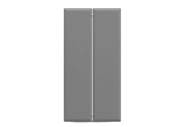 Immagine di Pannello fonoassorbente Moody - 160 x 40 cm - grigio